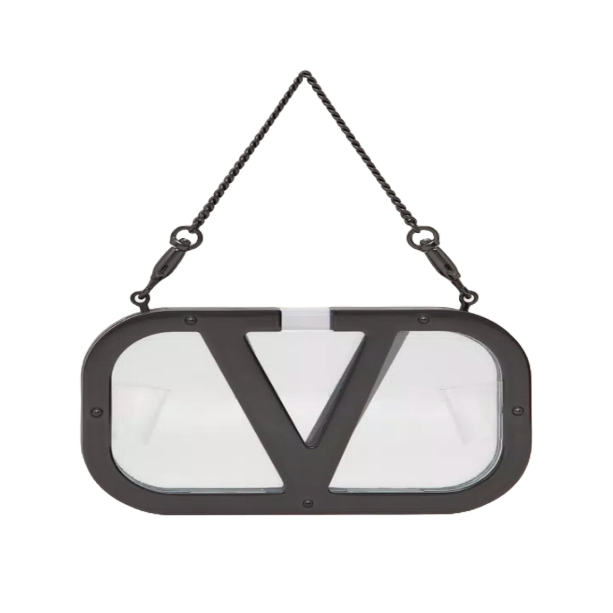 Valentino Garavani Devin Parker Clutch — Black