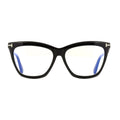 Tom Ford Cat-Eye Blue Light Block Eyeglasses — Black