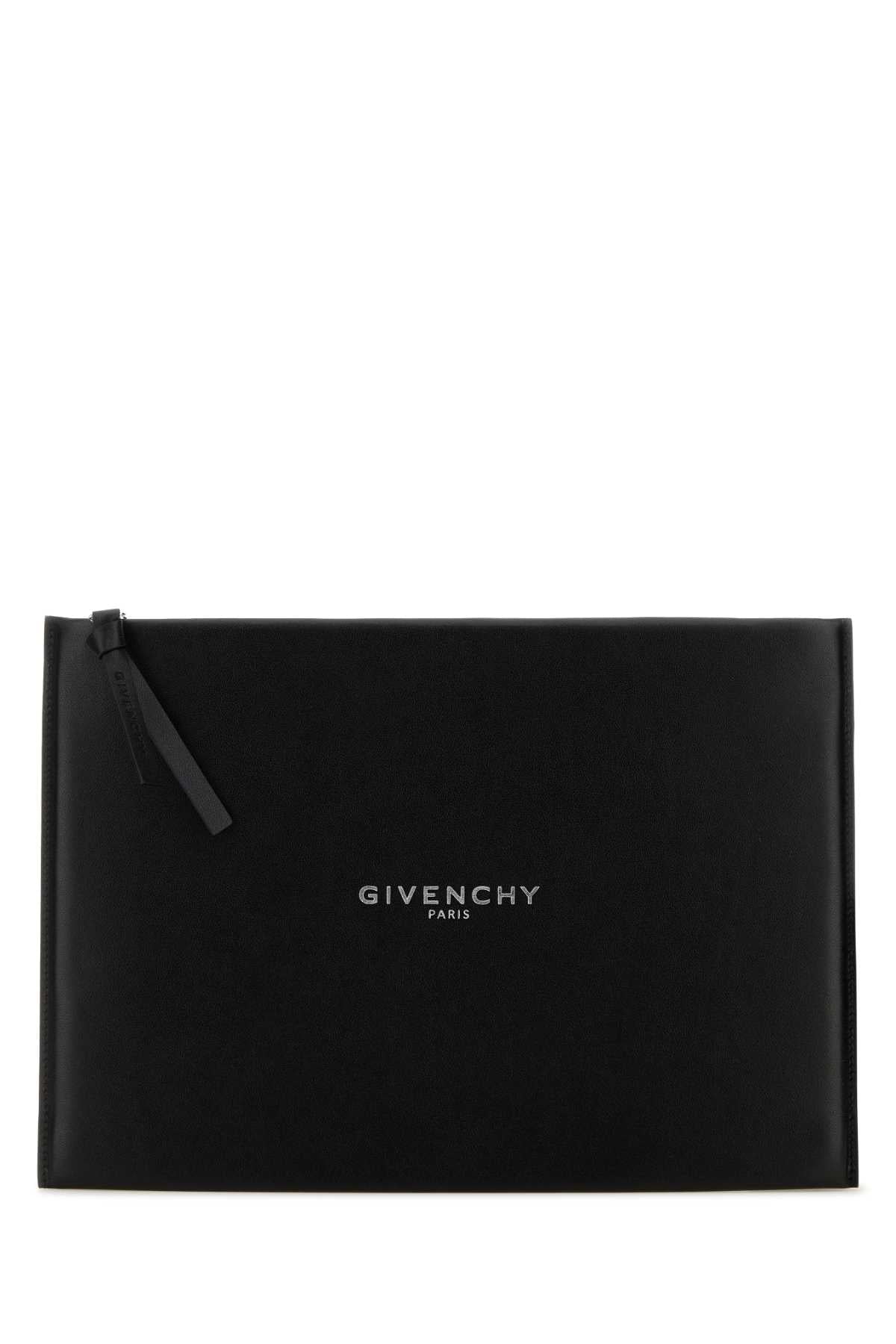 Givenchy Paris Clutch — Black