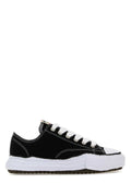 Maison Mihara Yasuhiro Canvas Low-Top Sneakers — Black