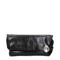 Jil Sander Leather Clutch — Black