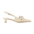 Aeyde Davina Slingback Heel — Beige