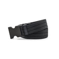 Bottega Veneta Eyelet Webbing Belt — Black