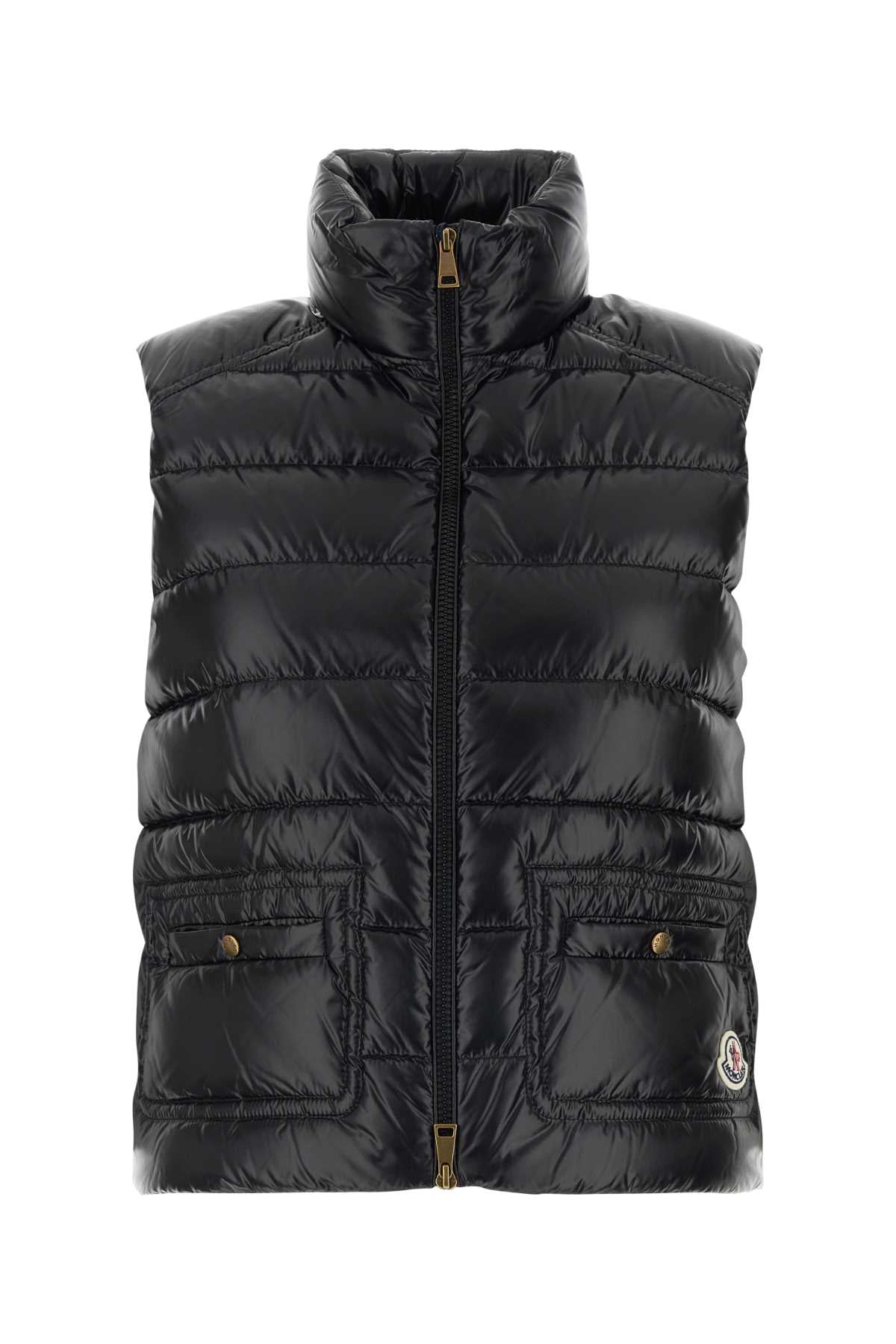 Moncler Frelon Down Vest — Black