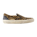 Golden Goose Deluxe Brand Leopard-Print Calf Hair Sneaker — Beige