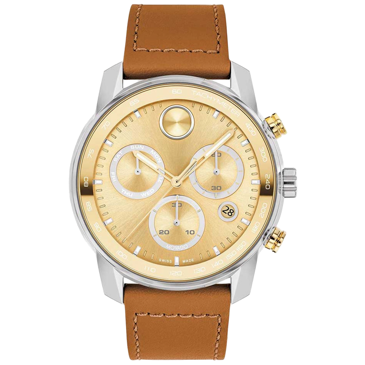 Movado Watch — Gold