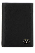 Valentino Garavani Leather Wallet — Black