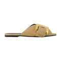 Balmain Anthem Sandals — Beige