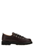 Church'S Lace-Up Leather Oxford — Brown