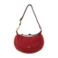 Isabel Marant Oskan Moon Shoulder Bag — Red