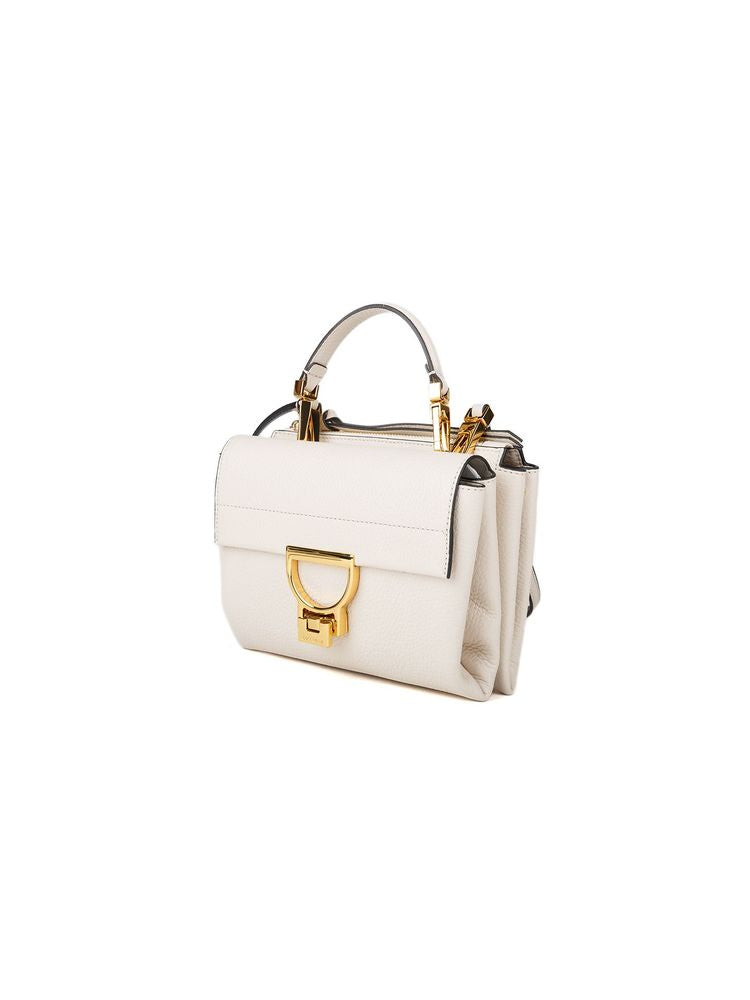 Coccinelle Arlettis Top Handle Bag — White