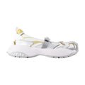 Versace Colorblock Synthetic Mary Jane Flat — White