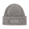 Jacquemus ACU00666AK00227-970 Ribbed Wool Beanie — Gray