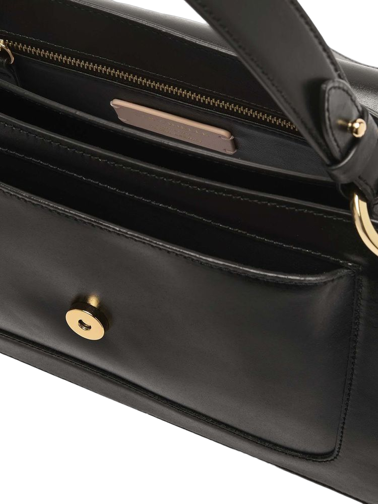 Coccinelle C-Me Top Handle Bag — Black