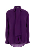 Balenciaga Camisa Camisa — Morado