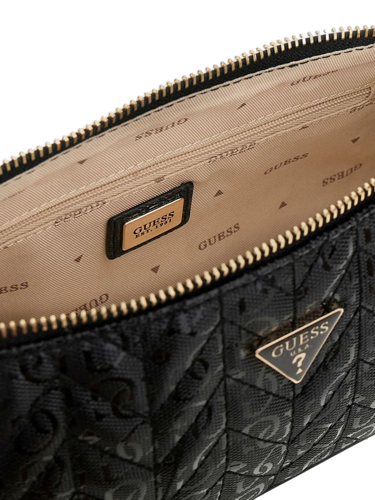 Guess Stacey Shoulder Bag — Black
