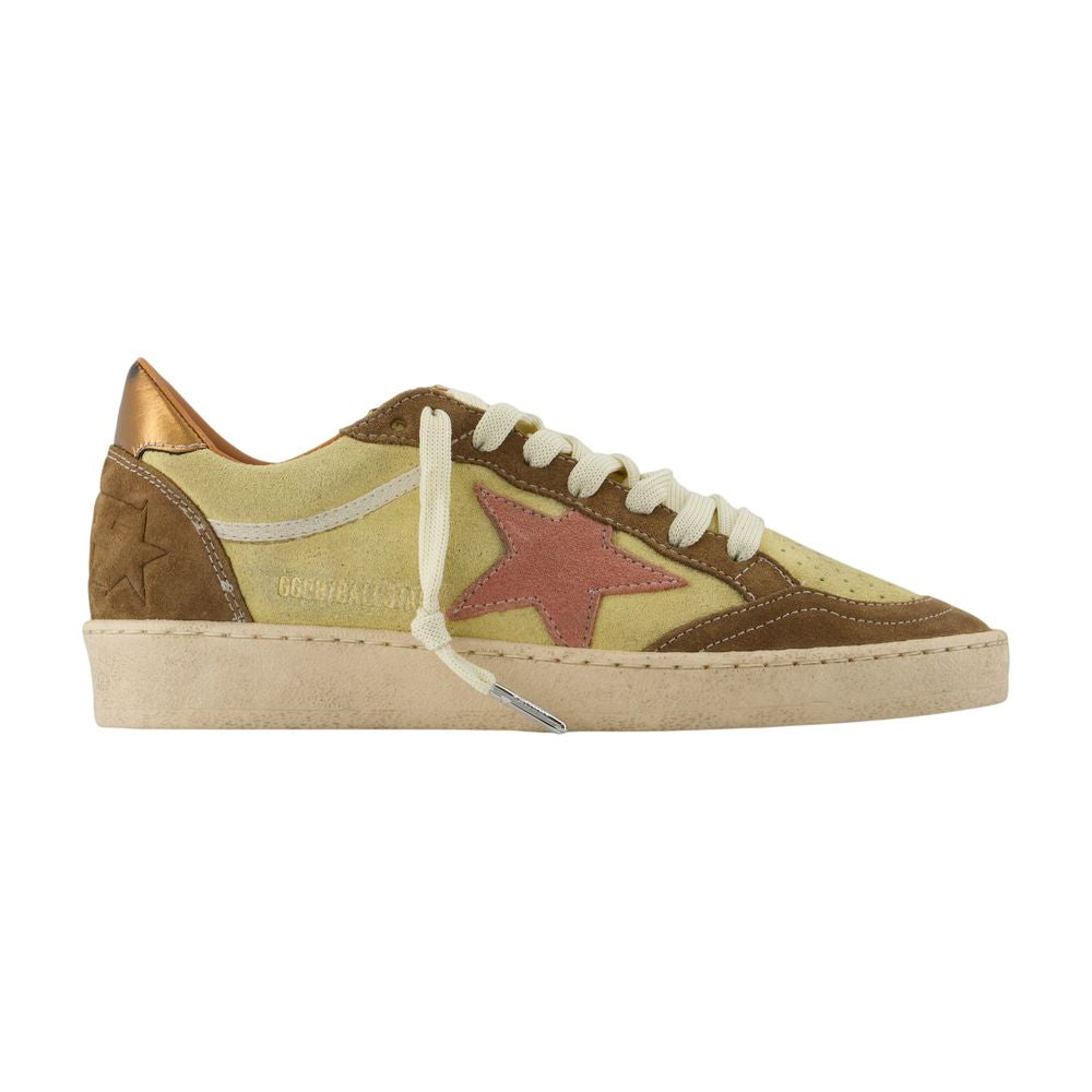 Golden Goose Deluxe Brand Ball Star Sneaker — Yellow