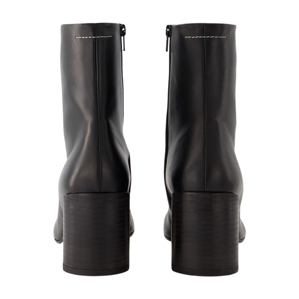 MM6 Maison Margiela Ankle Boot — Black