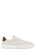 Versace Greek Key Sole Sneaker — White