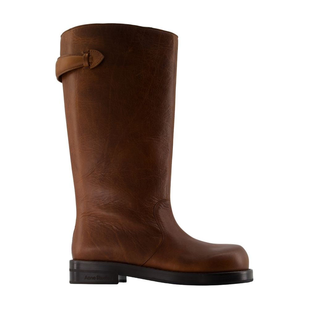 Acne Studios Beshay Saian Boot — Brown