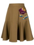 Valentino Garavani Skirt — Brown