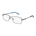Montblanc MB0108O002 Metal Rectangle Eyeglasses — Gray