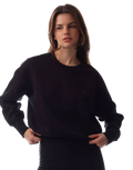 Emporio Armani Crewneck Logo Sweatshirt — Black