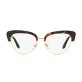 Dolce & Gabbana DG3247502 Cat-Eye Tortoiseshell Eyeglasses — Brown