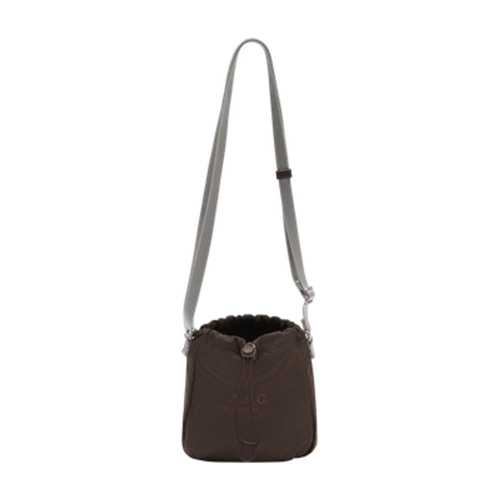 A.P.C. Backstage Crossbody Bag — Brown