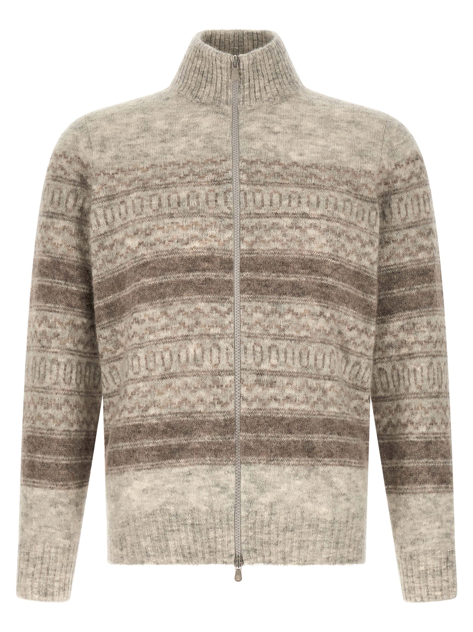 Brunello Cucinelli Nordic Cardigan — Beige