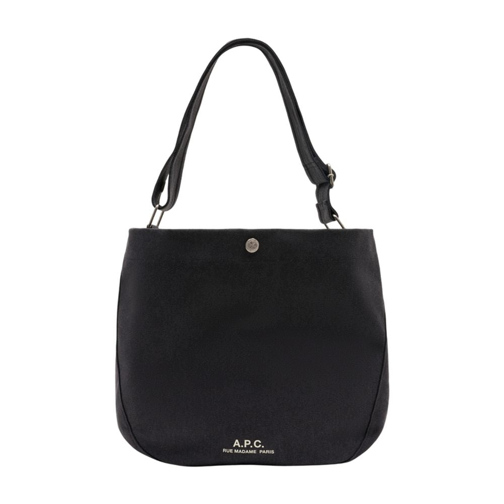A.P.C. Journal Crossbody Bag — Black