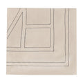 Toteme Embroidered Silk Scarf — Beige