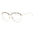 Victoria Beckham VB2100716 Cat-Eye Metal Eyeglasses — Gold