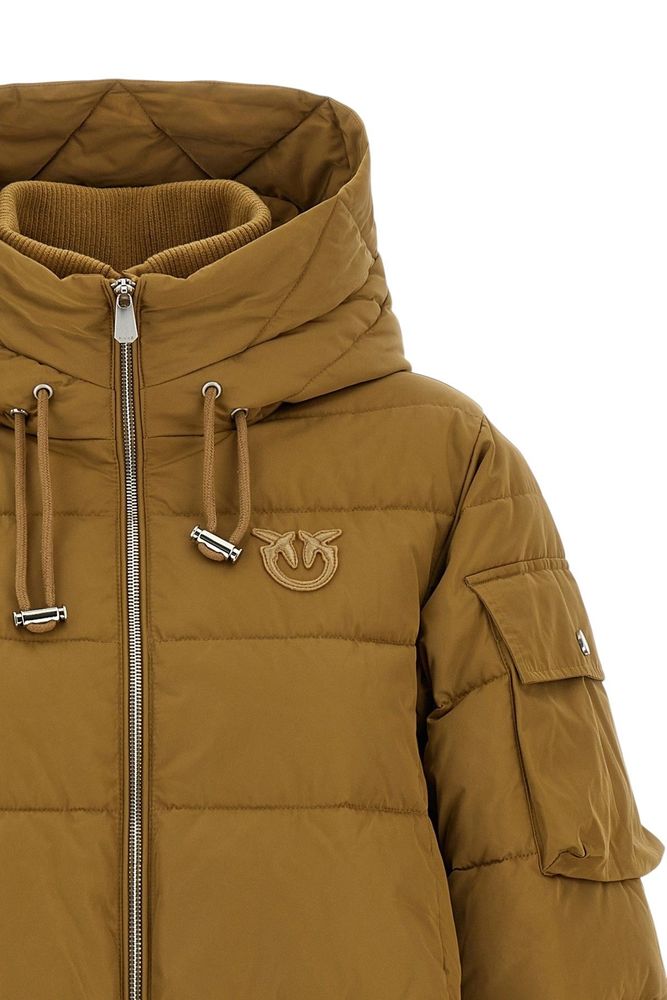 Pinko Crusca Down Jacket — Beige