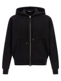 Tom Ford Cotton Fleece-Lined Hoodie — Black