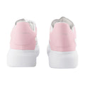 Alexander McQueen Oversized Hybrid Leather Sneakers — White