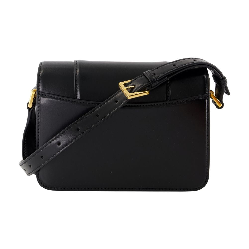 Balenciaga Hourglass Crossbody Bag — Black