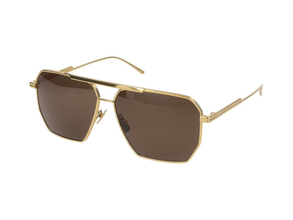 Bottega Veneta BV1012S Sunglasses — Gold
