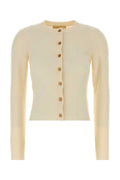 Michael By Michael Kors Crew Cardigan — Beige