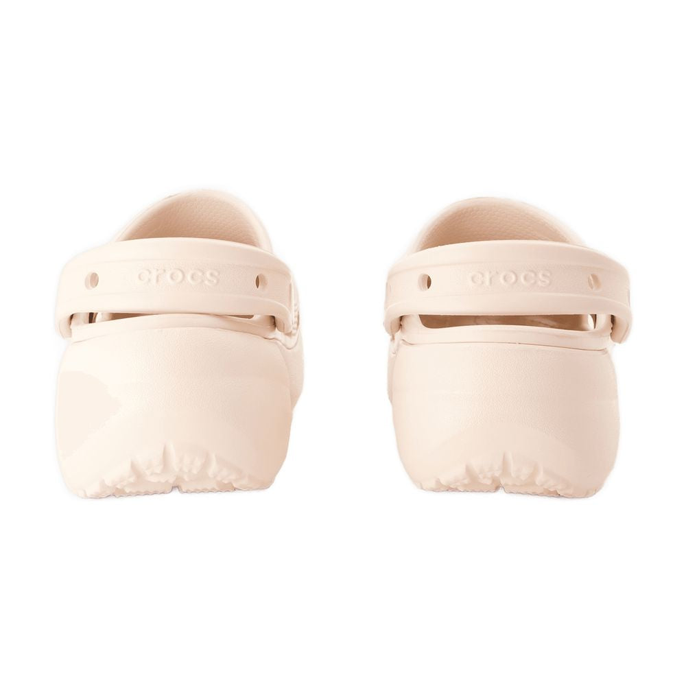 Crocs Thermoplastic Platform Flat — Pink
