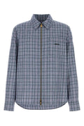 Versace Check Shirt — Blue