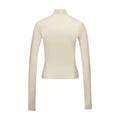 Coperni Nylon High-Neck T-Shirt — Beige