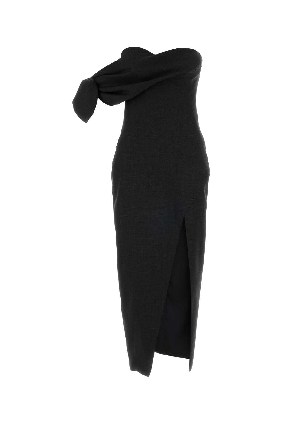 Givenchy Wool Crepe Dress — Black