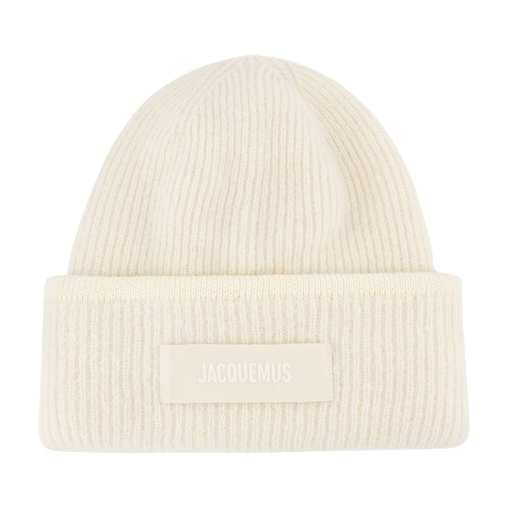 Jacquemus ACU00666AK00227-110 Beanie — White