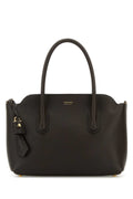 Tom Ford Calf Leather Shoulder Bag — Black