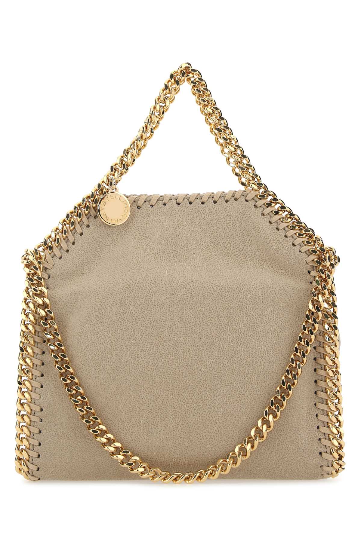 Stella McCartney Micro Falabella Mini Bag — Beige