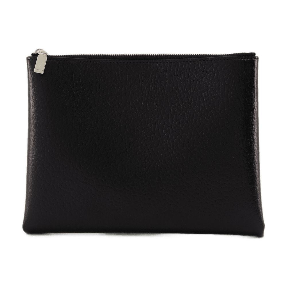 Alexander McQueen Cross Bar Clutch — Black