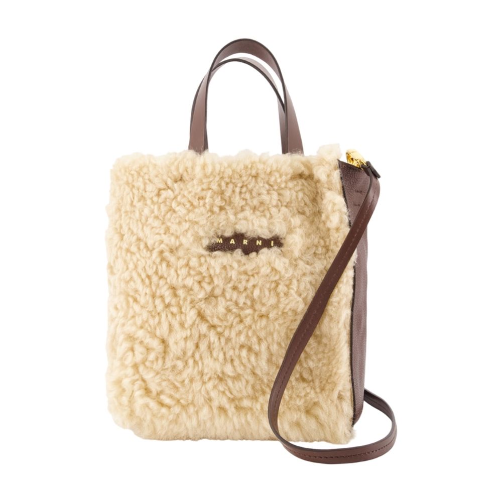 Marni Museo Tote Bag — Beige