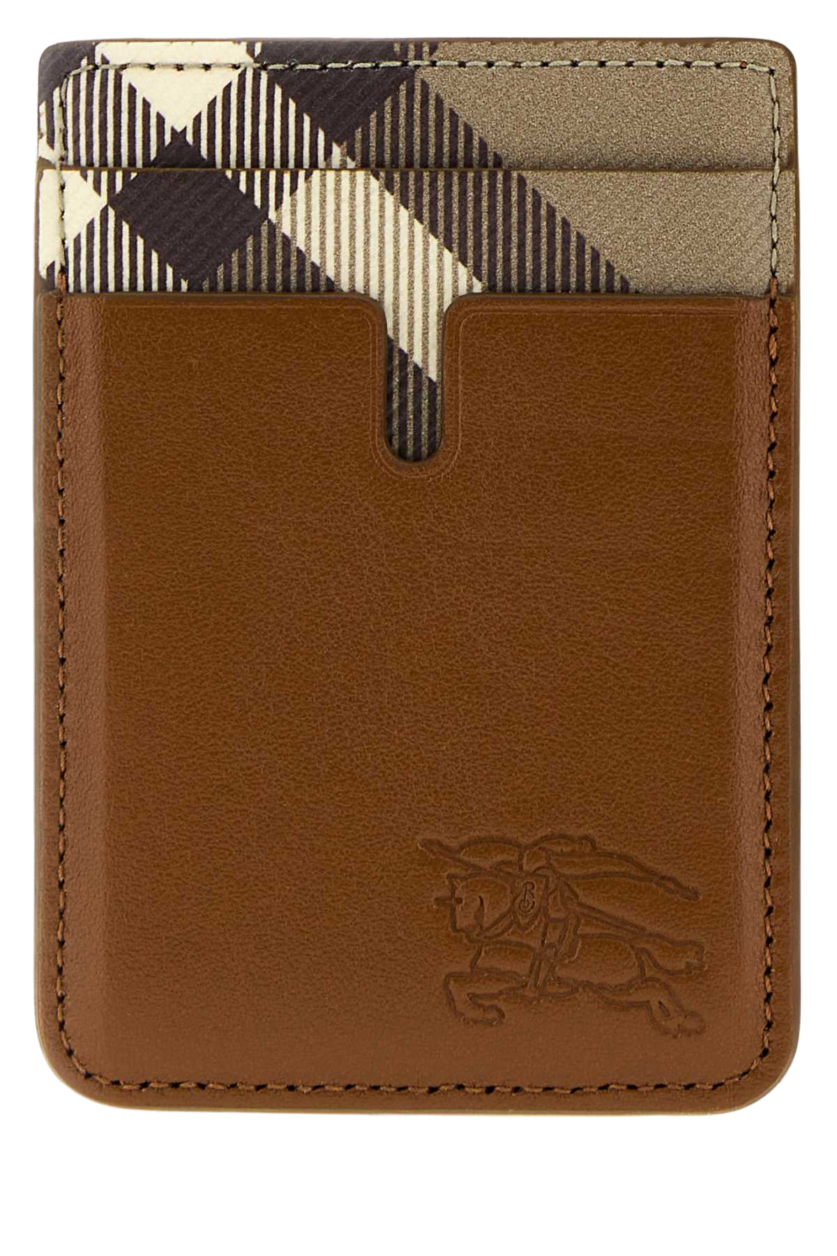 Burberry Phone Card Case — Brown