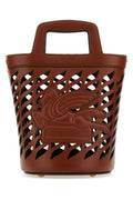 Etro Coffa Bucket Bag — Brown